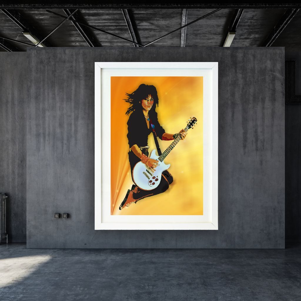 digital-art-rock-n-roll-with-joan-jett-poster-white-frame