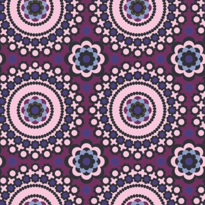 daisy-face-orange-wallpaper-pattern-retro-vintage