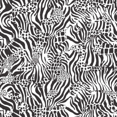 jungle-puzzle-wallpaper-pattern-flora-fauna