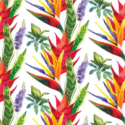 native-garden-wallpaper-pattern-flora-fauna