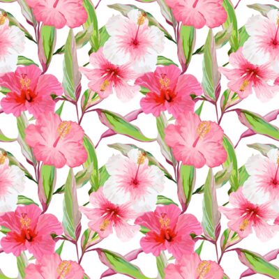 pretty-in-pink-wallpaper-pattern-flora-fauna